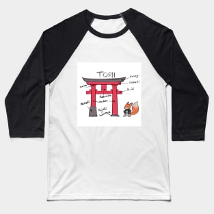 Torii and Fox Baseball T-Shirt